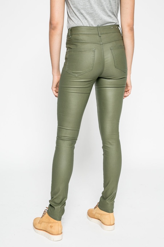 Odzież Vila - Spodnie 14036194 zielony