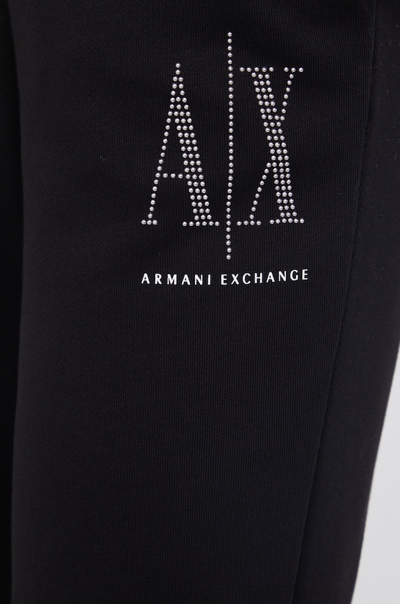 Kalhoty Armani Exchange černá 8NYPDX.YJ68Z.NOS