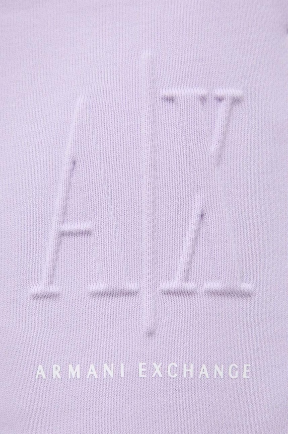 Hlače Armani Exchange ljubičasta 8NYPFX.YJ68Z.NOS