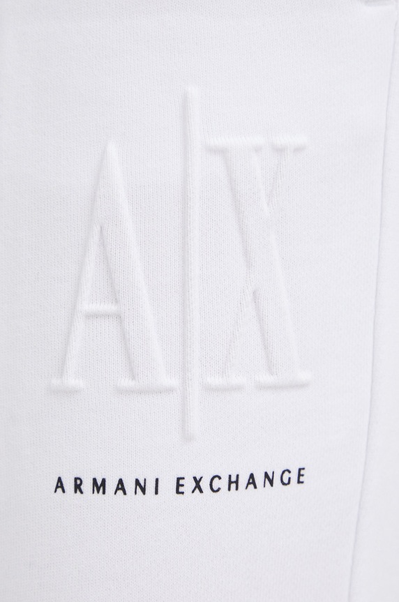 Odzież Armani Exchange spodnie 8NYPFX.YJ68Z.NOS biały