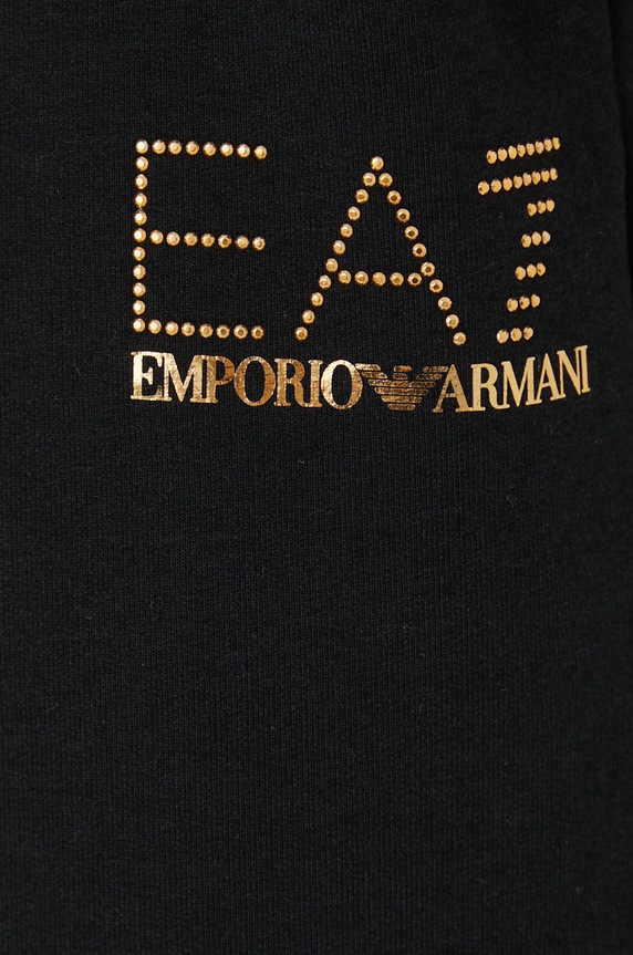 Donji dio trenirke EA7 Emporio Armani crna 8NTP66.TJ9RZ