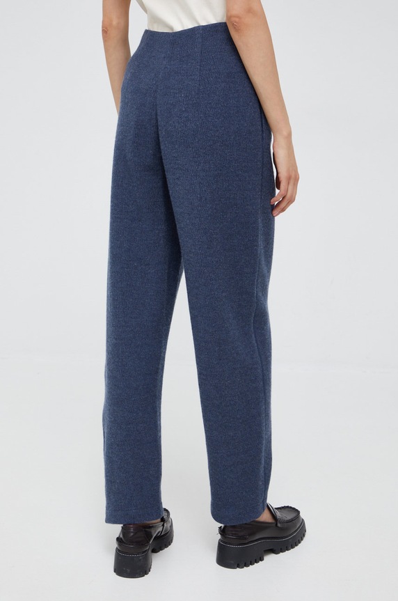 Дрехи Панталон с вълна Emporio Armani 8N2P8A.2JFGZ.NOS тъмносин