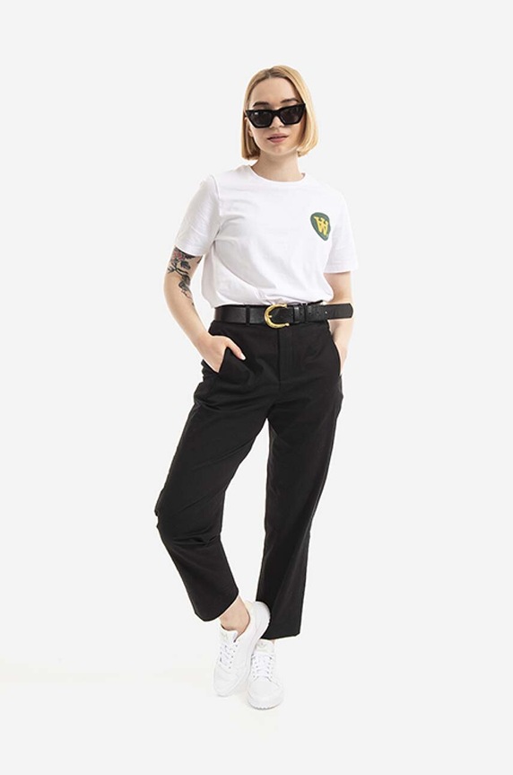 Woolrich trousers CFWWTR0118FRUT3028 black AA00
