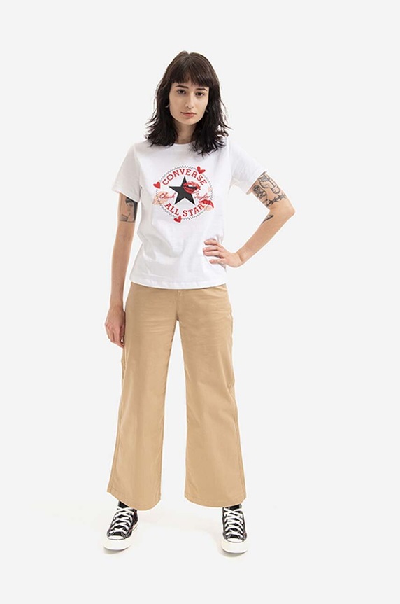 Converse spodnie Wide Leg Carpenter 10022968.A02 brązowy AA00