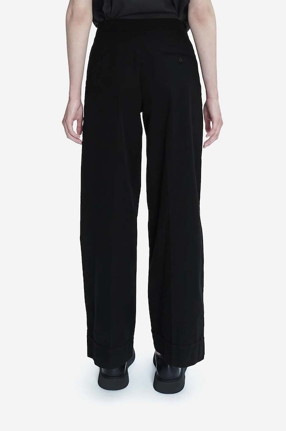 Хлопковые брюки A.P.C. хлопок чёрный COFAM.F08427