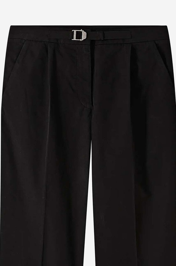 Хлопковые брюки A.P.C. COFAM.F08427 чёрный AA00