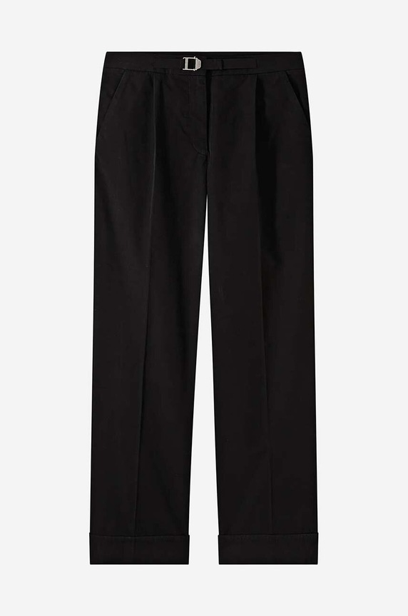 Хлопковые брюки A.P.C. COFAM.F08427 чёрный