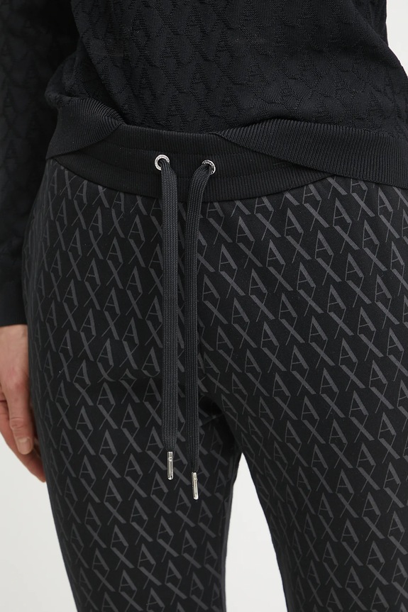 Спортивні штани Armani Exchange чорний 8NYPLG.YJE5Z.NOS