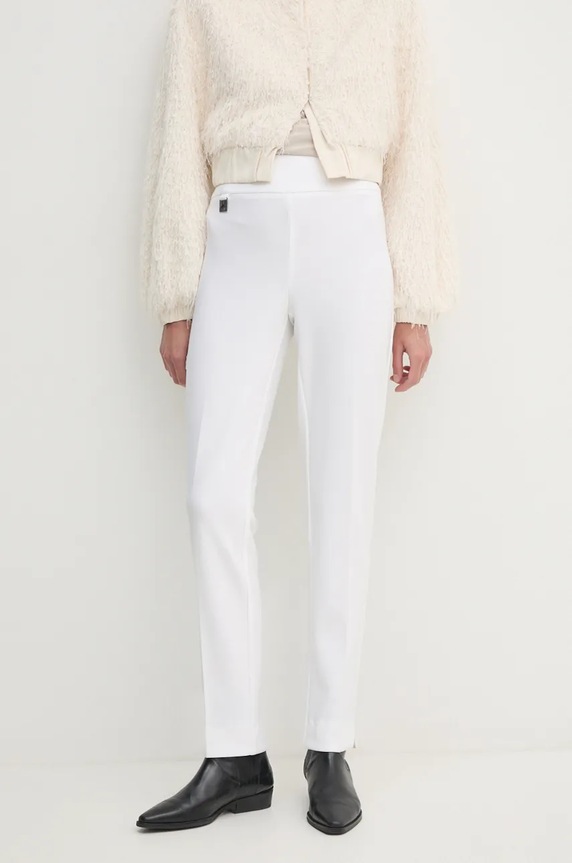 Joseph Ribkoff pantaloni potrivit alb 144092NOS