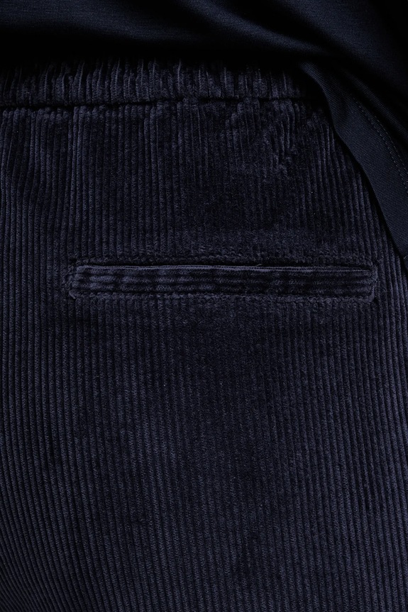 Menčestrové nohavice United Colors of Benetton tmavomodrá 4HA2556K4