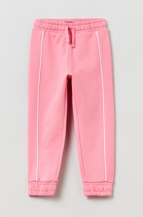 Dječji donji dio trenirke OVS pletivo roza 1439083.GIRL.3.10YEARS.