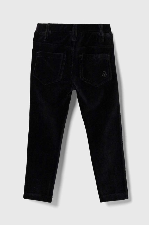 Dječje hlače United Colors of Benetton 4DZBGE00L.P.NOS crna AA00