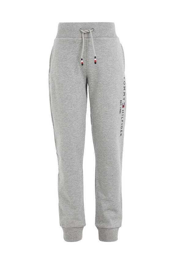 Dječje hlače Tommy Hilfiger KS0KS00214.NOS siva AA00