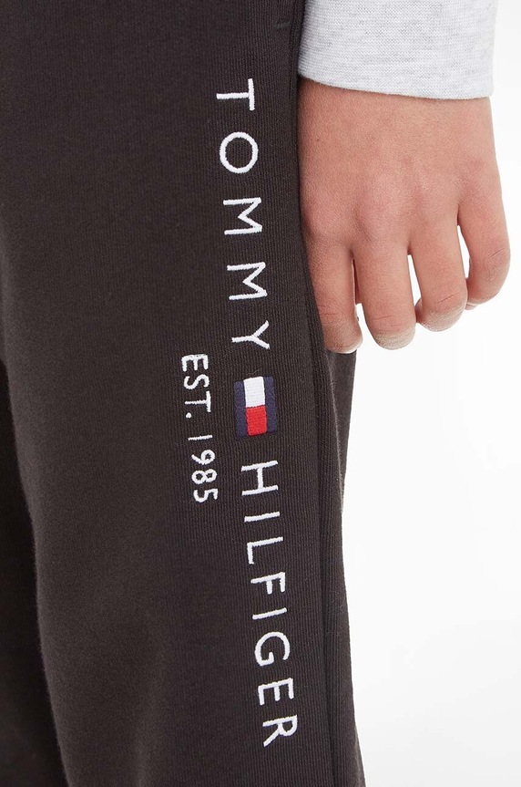 Tommy Hilfiger Spodnie dziecięce KS0KS00214.NOS czarny