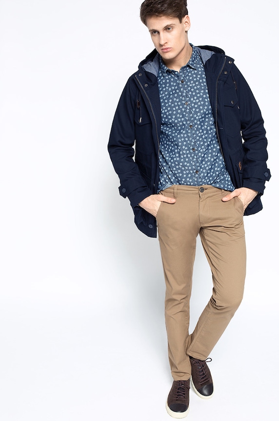 Selected Homme - Hlače 16048118 smeđa AA00