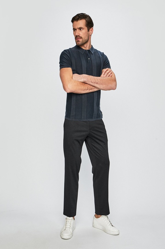 s.Oliver Black Label - Штани 02.899.73.4495 сірий AA00