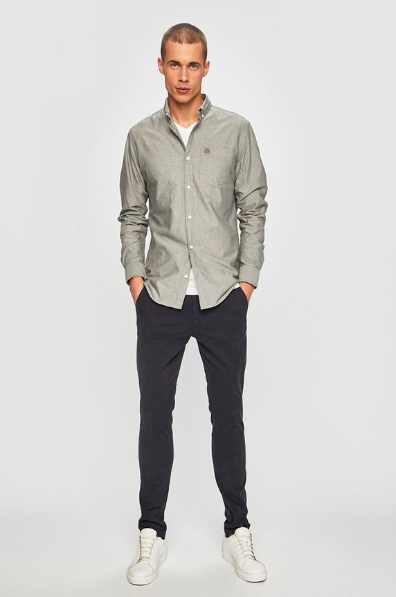 Selected Homme - Spodnie 16048098 granatowy AA00