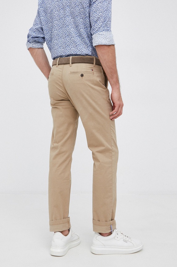 Îmbrăcăminte Tommy Hilfiger - Pantaloni Denton Chino Org Str Twill 867895043 bleumarin