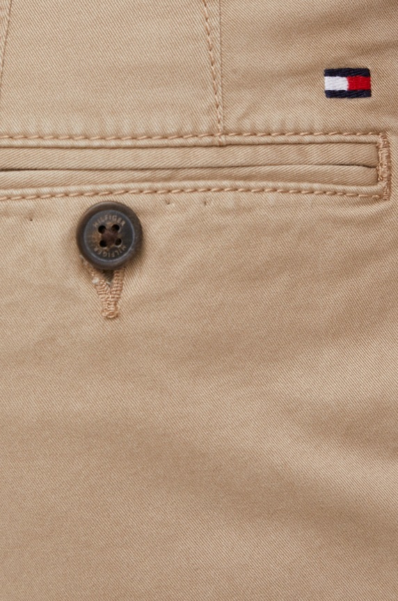 Tommy Hilfiger - Pantaloni Denton Chino Org Str Twill bleumarin 867895043