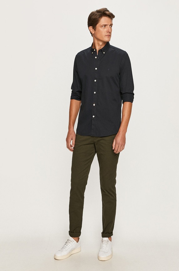 Selected Homme Spodnie 16074054 zielony AA00