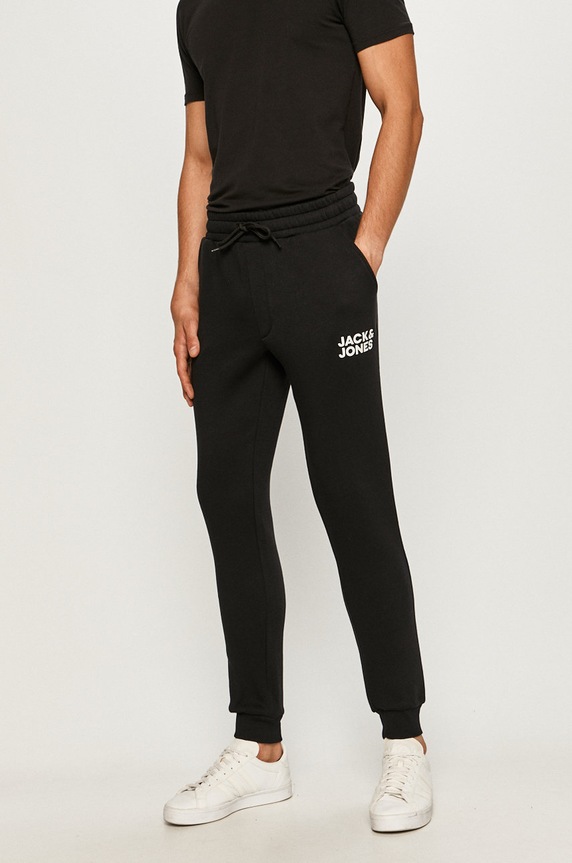 Jack & Jones - Kalhoty pletenina černá 12178421