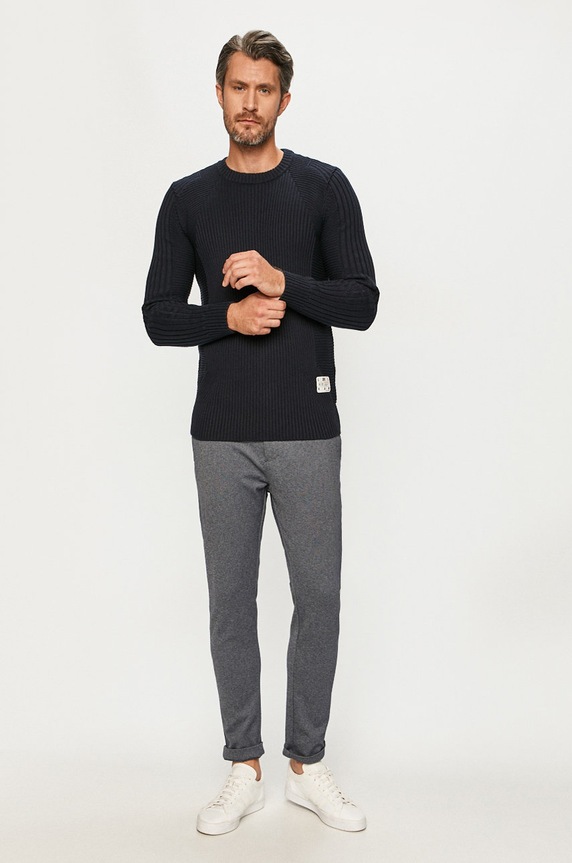 Clean Cut Copenhagen - Брюки CC1286.DenimMelan тёмно-синий AA00