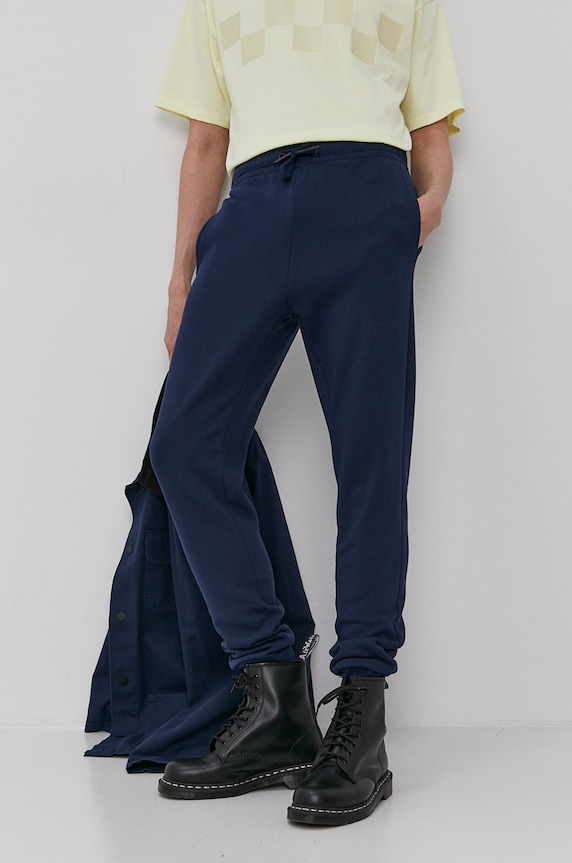 Only & Sons Spodnie dzianina granatowy 22018686