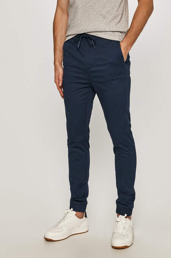 Only & Sons - Spodnie z elastanem granatowy 22018661