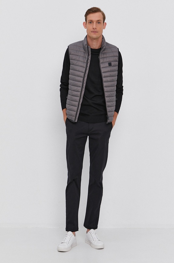 Selected Homme Spodnie 16080157 czarny AA00