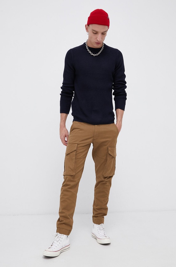 Only & Sons Spodnie 22020490 brązowy AA00