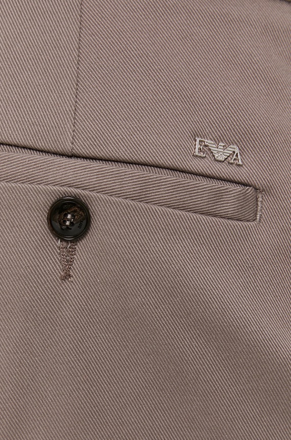 Emporio Armani spodnie szary 8N1P15.1NJ9Z