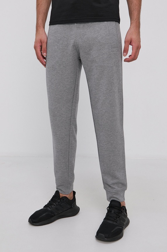 Emporio Armani spodnie dzianina szary 8N1PS9.1JRIZ