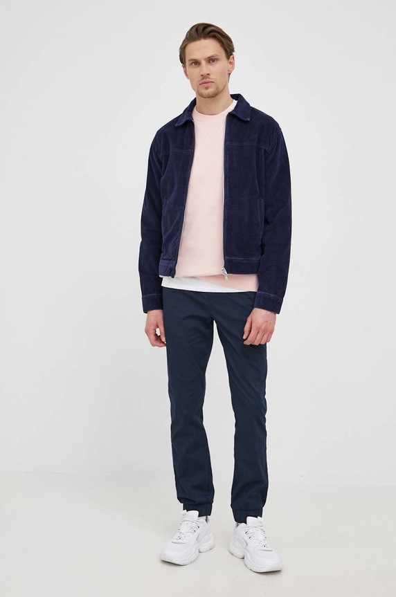 Nohavice Selected Homme 16083845.DarkSapphi tmavomodrá AA00