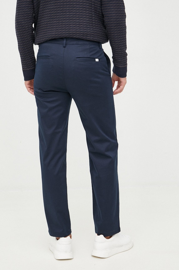 Odzież Selected Homme spodnie 16080159.DarkSapphi granatowy