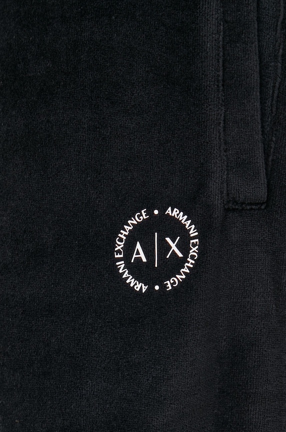 Armani Exchange spodnie dresowe czarny 8NZPCH.ZJZFZ.NOS