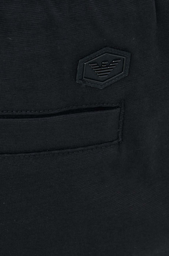 Tepláky Emporio Armani černá 8N1P72.1JBTZ.NOS