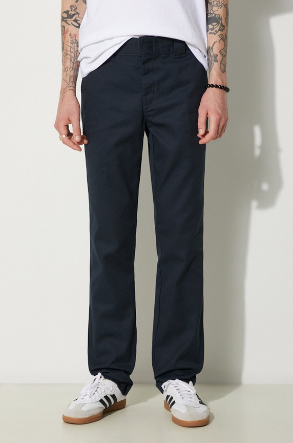 Hlače Dickies 874 Work Pant uz tijelo mornarsko plava DK0A4XK8DNX
