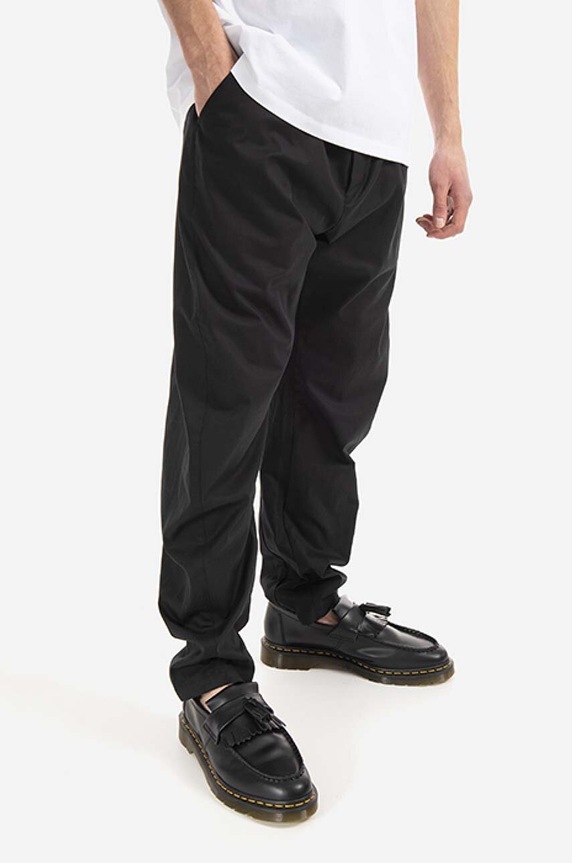 Tom Wood pantaloni de bumbac Purth Pant Rigato 22223.979