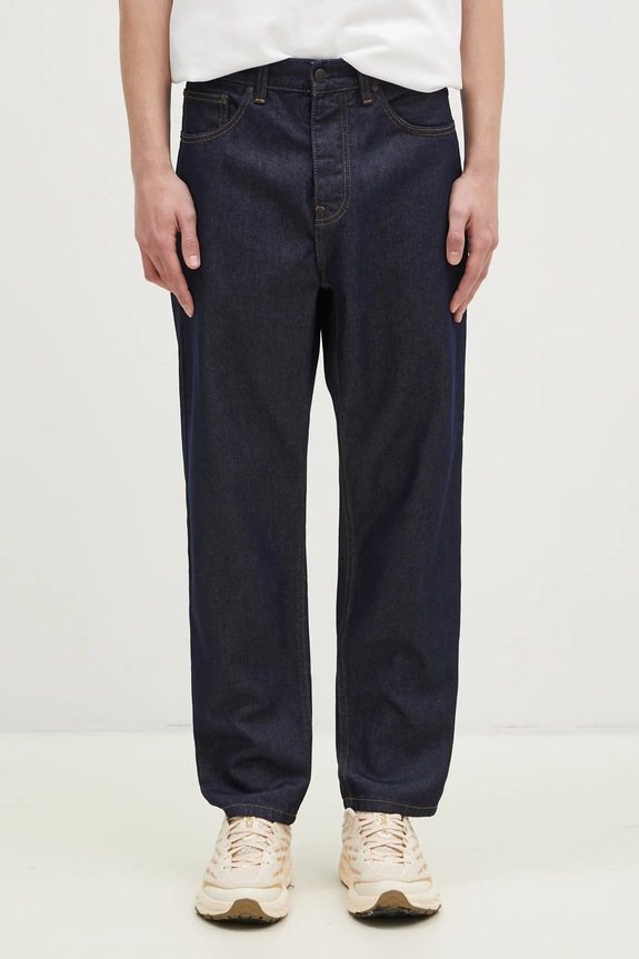 Carhartt WIP jeans Newel Pant albastru I029208.