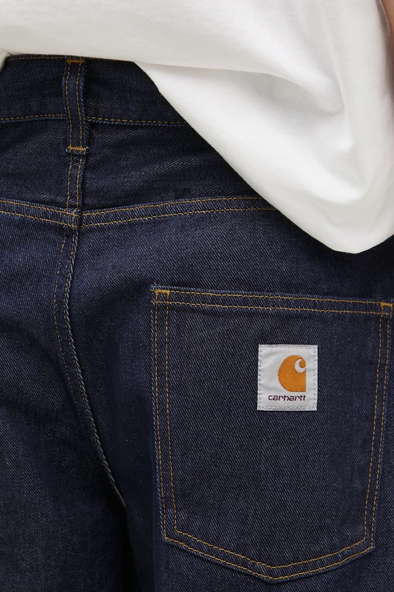 Carhartt WIP jeans Newel Pant albastru I029208.