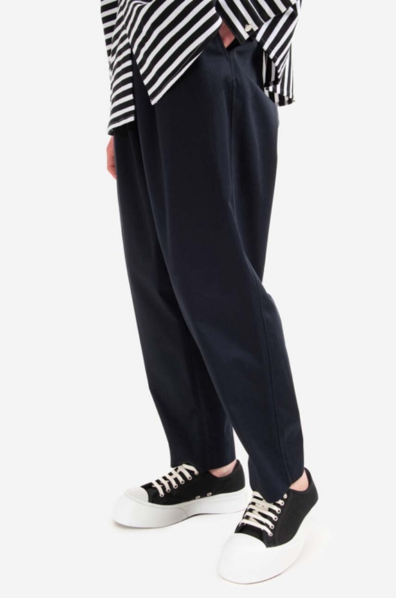 Marni cotton trousers PUMU0017S0.UTC084 black