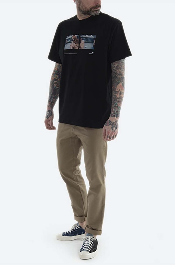 Carhartt WIP trousers brown I003367.