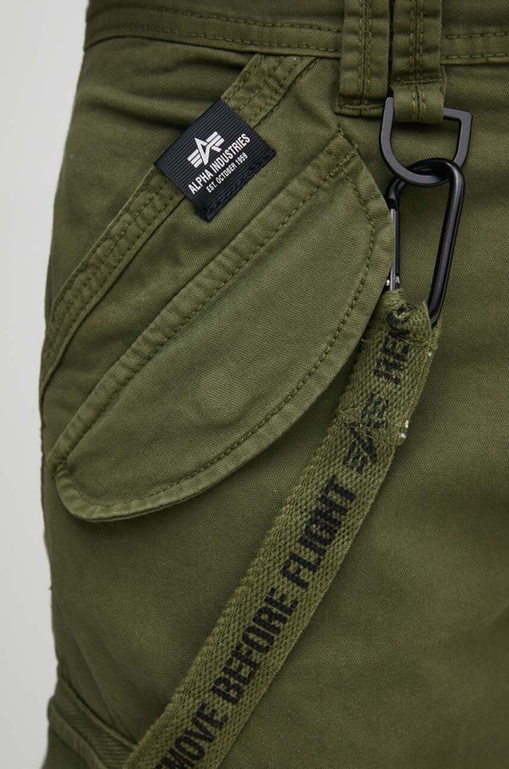 Kalhoty Alpha Industries Utility Pant zelená 128202.142