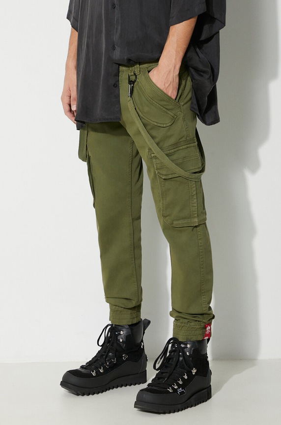 Hlače Alpha Industries Utility Pant zelena 128202.142