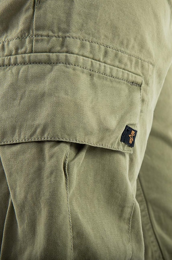 Clothing Alpha Industries cotton trousers Agent Pant 158205.11 green