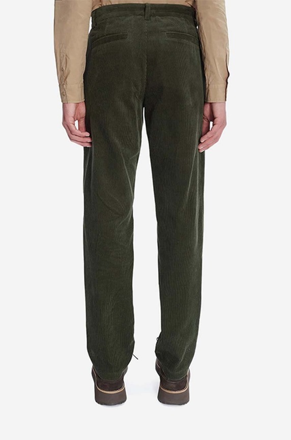Oblečení Kalhoty A.P.C. Pantalon Constantin COESP-H08396 MILITARY KHAKI COESP.H08396 zelená