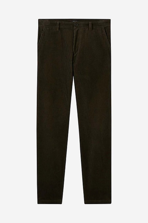 Kalhoty A.P.C. Pantalon Constantin COESP-H08396 MILITARY KHAKI zelená COESP.H08396