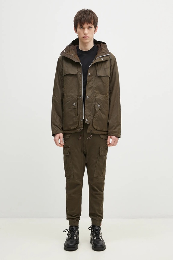 Hlače Alpha Industries Spodnie Alpha Industries Alman Pant 188201 413 188201.413 zelena
