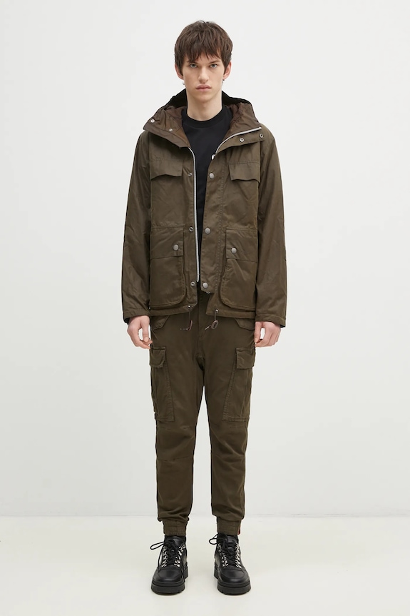 Hlače Alpha Industries Spodnie Alpha Industries Alman Pant 188201 413 188201.413 zelena