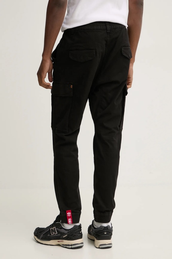 Odjeća Pamučne hlače Alpha Industries Airman Pant 188201.03 crna